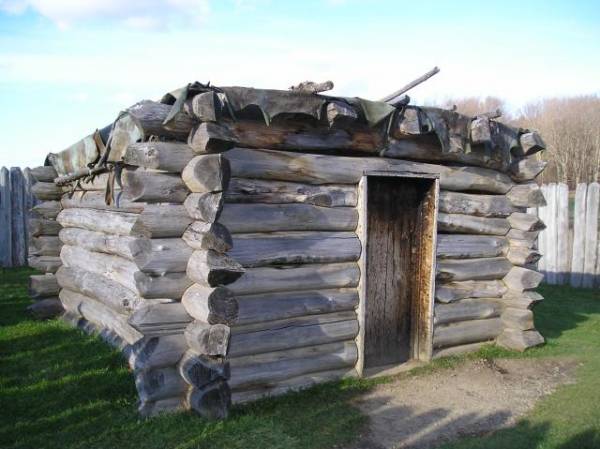 Inside Fort Necessity in Pennsylvania