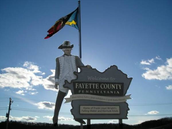 Welcome to Fayette County in Pennsylvania