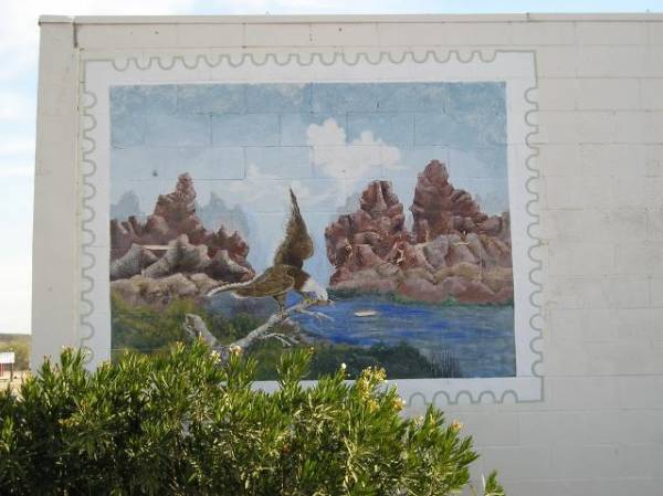 Earp Post Office Mural in California
