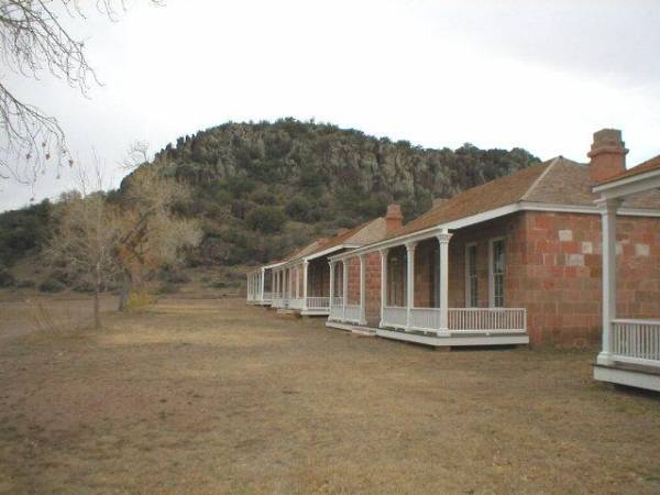 Buildings at Fort Davis, Texas