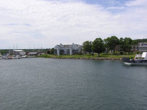Looking Across Bayfield Harbour
