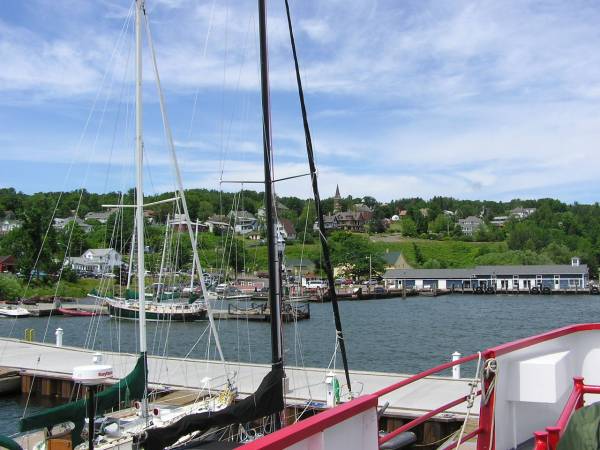 A View of Bayfield and the Harbour