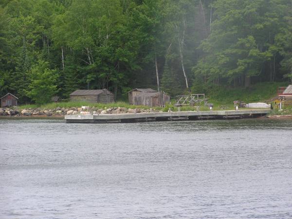 Fish Camp on Manitou Island