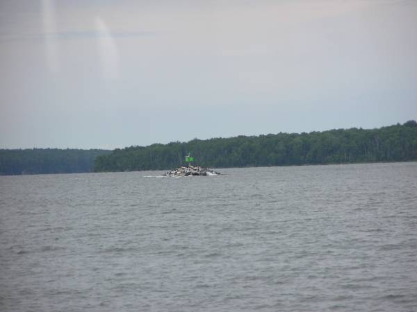 Channel Marker and Otter Island