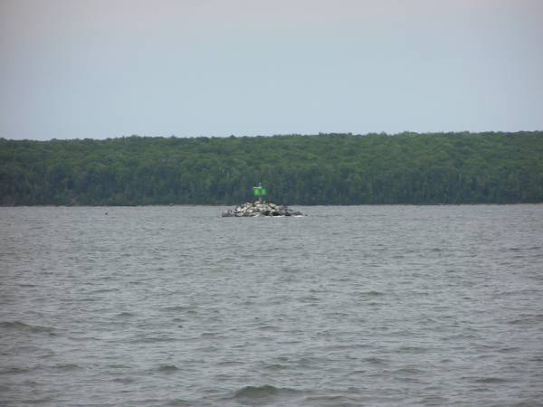 Closer View of Channel Marker