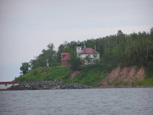 Approaching Raspberry Island Lighthouse