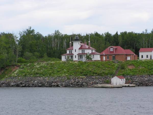 Raspberry Island Lighthouse and Outbuildings