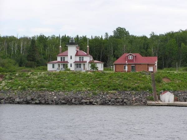 Raspberry Island Lighthouse and Dock