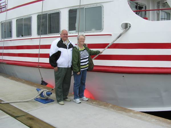 JD and Jo Ann Back on the Dock With the Island Princess