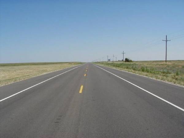 Open Road in Texas