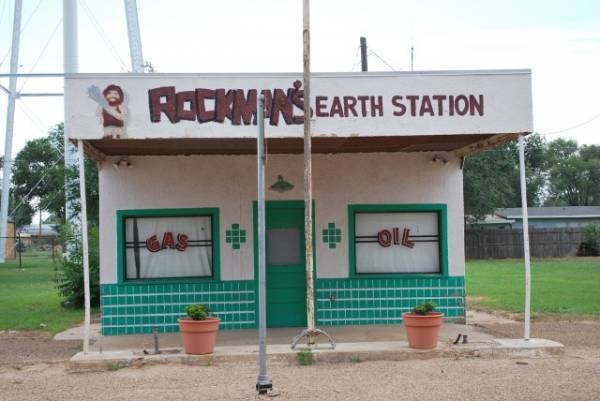 Rockmans Earth Station in Earth, Texas