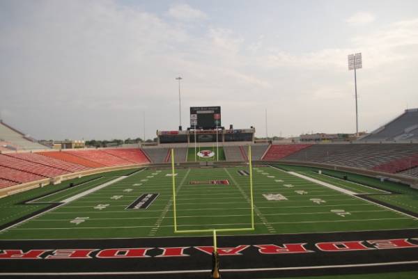 Football Field at Texas Tech University in Lubbock, Texas