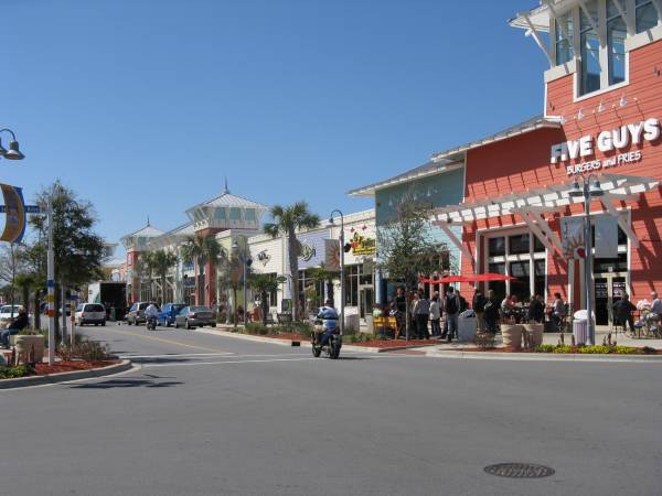 Pier Park is a popular shopping and dinning experience in Panama City Beach