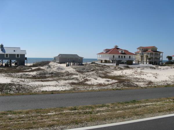 Some of the cottages on St. George Island