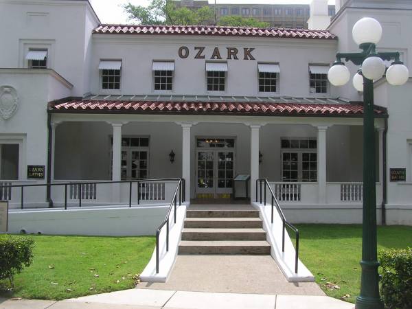 Ozark Bathhouse Entrance