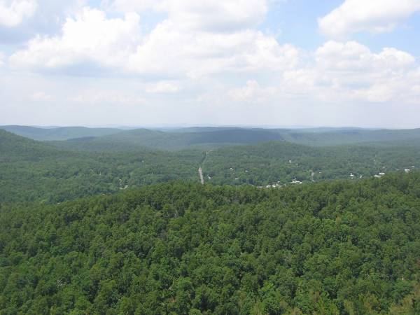 View From Hot Springs Mt. Tower