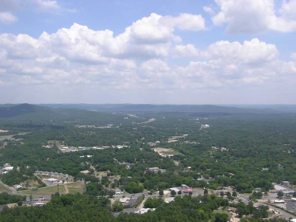 View From Hot Springs Mt. Tower