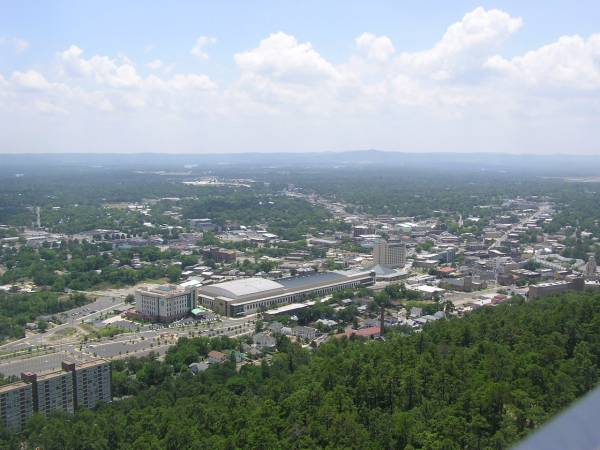 View From Hot Springs Mt. Tower
