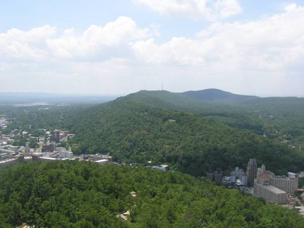 View From Hot Springs Mt. Tower