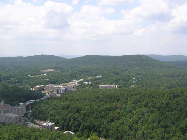 View From Hot Springs Mt. Tower