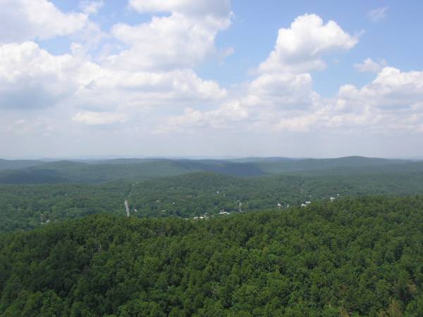View From Hot Springs Mt. Tower