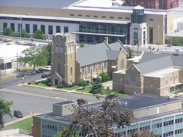 View of Old Church From West Mt.