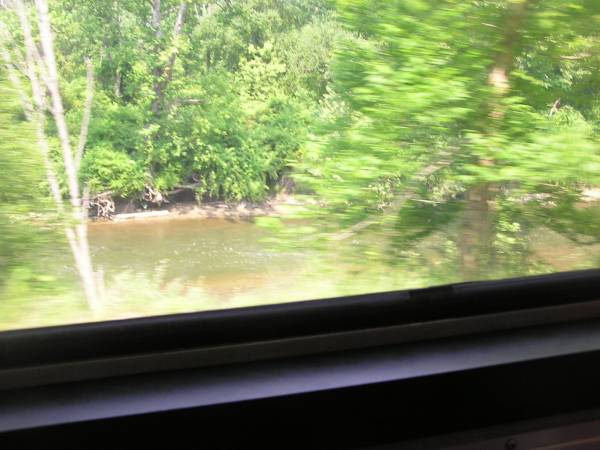 Cuyahoga River from the Train