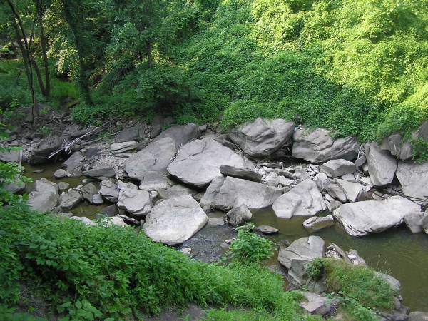 Rocks Below Brandywine Falls