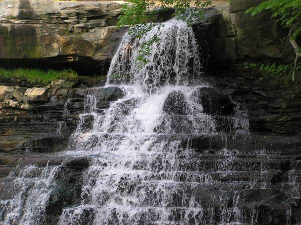 Closer View of Brandywine Falls