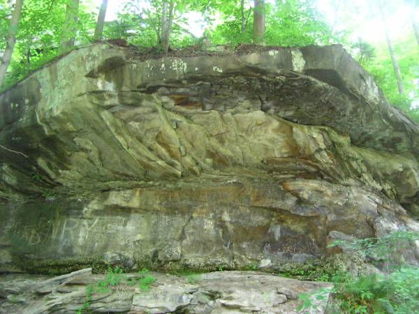 Rock Ledge Near Brandywine Falls
