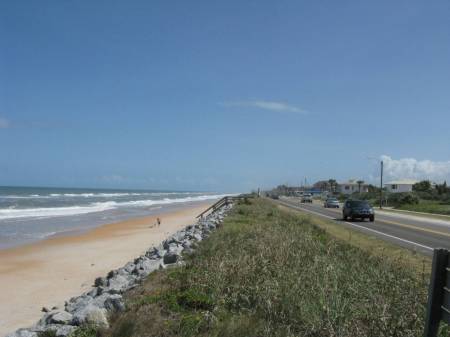 Travel A1A between Daytona Beach to Flagler Beach.