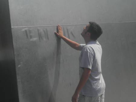Me Touching the Arch - Day 2
