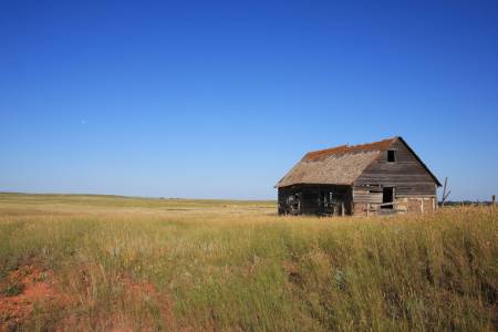 Abandoned Barn, Little Missouri National Grassland