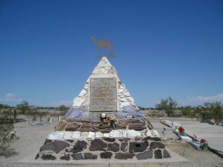 Hi Jolly Gravesite and Monument in Quartzsite, Arizona