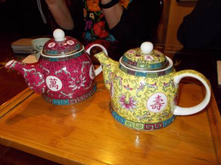 Tea tasting at Seven Cups of Tea