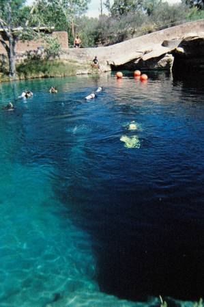 Blue Hole: Scuba diving capitol of the Southwest