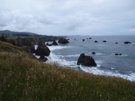 Scenic California coastline