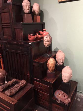 Chinese antiquities at F Suie One Co.