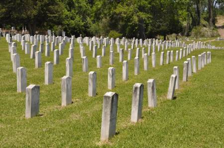 Confederate graves in Vicksburg