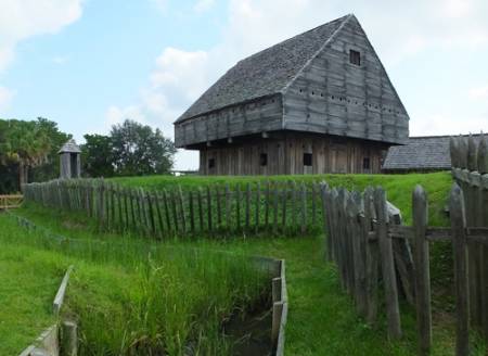 Fort King George blockhouse