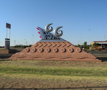 Route 66 Monument in Tucumcari