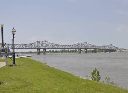 Mississippi River at Natchez, MS