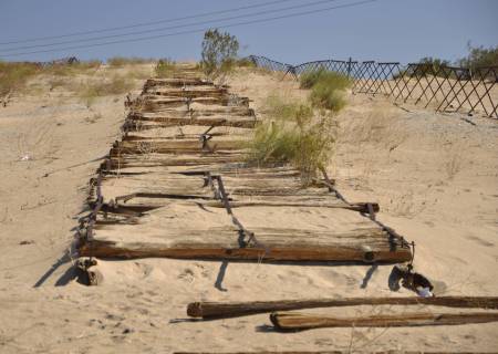 A section of Plank Road