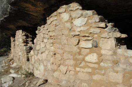 Partial room at Walnut Canyon National Monument
