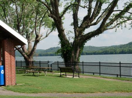 Looking across the Ohio River towards Kentucky