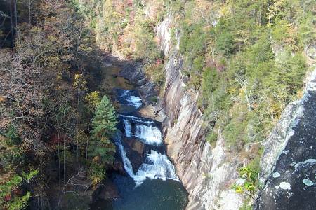 Tempesta Falls in Tallulah Gorge