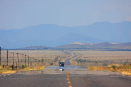 US Highway 90 Heat Haze
