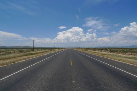US Highway 90 Vanishing