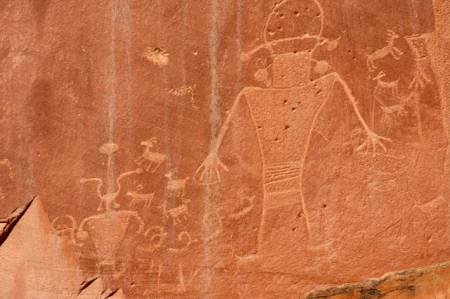 Fremont Petroglyphs. Capitol Reef State Park