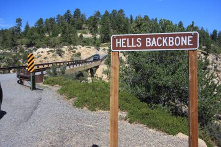 Hell's Backbone Bridge, Utah